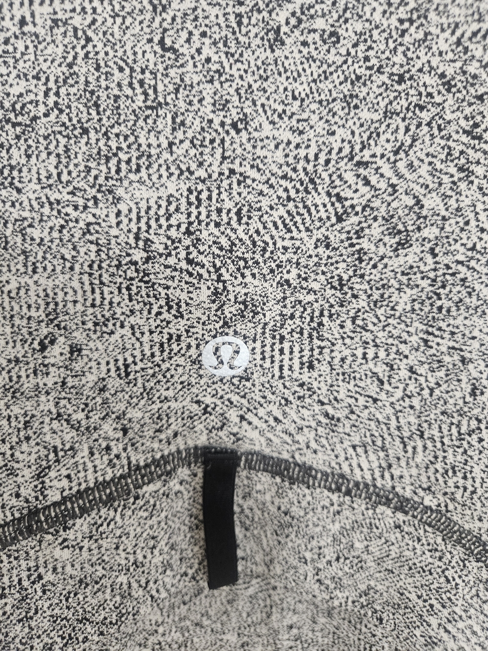 Lululemon Heathered Black and White Zip-Up Jacket - Picture 2 of 9